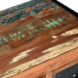 NNEDPE Wine Rack For 16 Bottles Solid Reclaimed Wood