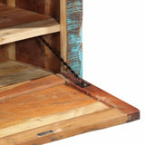 NNEDPE Shoe Storage Bench Solid Reclaimed Wood
