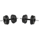 NNEVL 14 Piece Dumbbell Set 20 kg
