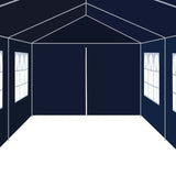 NNEVL Garden Marquee 3x12 m Blue