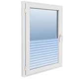 NNEVL Window Film Frosted Stripes Design 0,9x5 m PVC