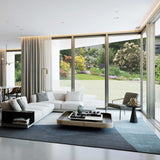 NNEVL Window Film Frosted Stripes Design 0,9x5 m PVC