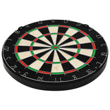NNEVL Professional Sisal Dartboard with 6 Darts