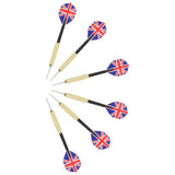 NNEVL Professional Sisal Dartboard with 6 Darts