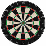 NNEVL Professional Sisal Dartboard with Cabinet and 6 Darts