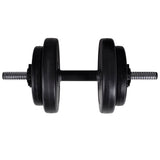 NNEVL Workout Bench with Weight Rack Barbell and Dumbbell Set 60.5kg
