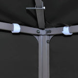 NNEVL 2-Tier Gazebo Top Cover 310 g/m² 4x3 m Anthracite