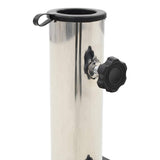 NNEVL Parasol Base Granite 28.5 kg Square Black