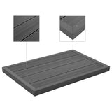 NNEVL Floor Element for Solar Shower Pool Ladder WPC