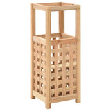 NNEDPE Umbrella Stand Solid Walnut Wood 18x18x50 Cm