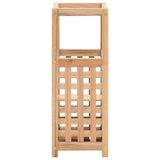 NNEDPE Umbrella Stand Solid Walnut Wood 18x18x50 Cm