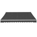 NNEVL Folding Awning Manual Operated 500 cm Anthracite