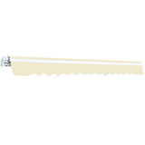 NNEVL Folding Awning Manual Operated 400 cm Cream