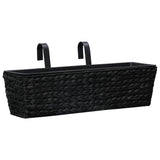 NNEVL Planters 2 pcs Water Hyacinth Black