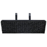 NNEVL Planters 2 pcs Water Hyacinth Black