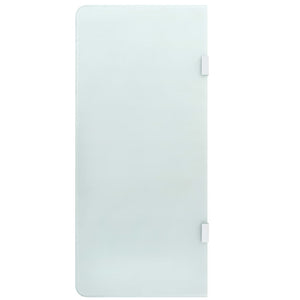 NNEVL Wall-mounted Urinal Privacy Screen 90x40 cm Tempered Glass