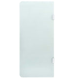 NNEVL Wall-mounted Urinal Privacy Screen 90x40 cm Tempered Glass