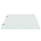 NNEVL Wall-mounted Urinal Privacy Screen 90x40 cm Tempered Glass