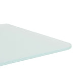 NNEVL Wall-mounted Urinal Privacy Screen 90x40 cm Tempered Glass