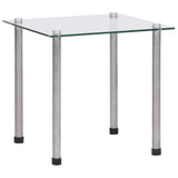 NNEVL Nesting Tables 3 pcs Transparent Tempered Glass