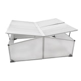 NNEDPE Cold Frame 4 Lids 108x41x110 Cm