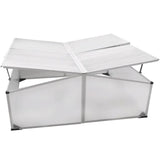 NNEDPE Cold Frame 4 Lids 108x41x110 Cm