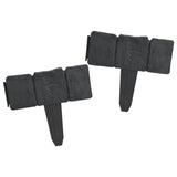 NNEDPE Plastic Garden / Lawn Fence Stone Look 41 Pcs 10 M