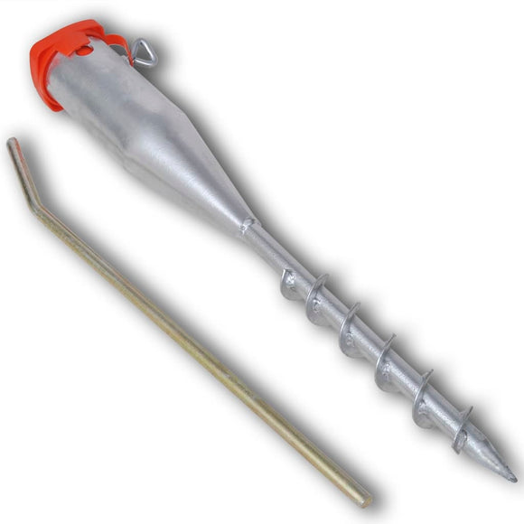 NNEVL Parasol Stand 55 cm Galvanised Steel