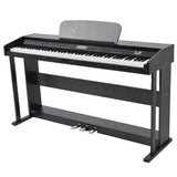 NNEDPE 88-key Digital Piano With Pedals Black Melamine Board