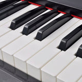 NNEDPE 88-key Digital Piano With Pedals Black Melamine Board