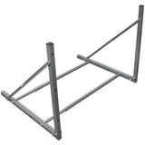 NNEVL Tyre Rack Silver Steel