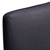 NNEVL Straight Stretchable Chair Cover 4 pcs Anthracite