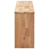 NNEDPE Shoe Storage Bench 94x20x38 Cm Solid Walnut Wood
