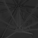 NNEVL Garden Parasol with Portable Base Anthracite