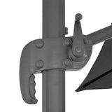 NNEVL Garden Parasol with Portable Base Anthracite