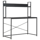 NNEVL Computer Desk Black 120x60x138 cm