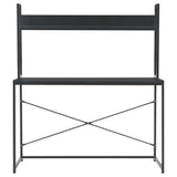 NNEVL Computer Desk Black 120x60x138 cm