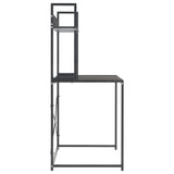 NNEVL Computer Desk Black 120x60x138 cm