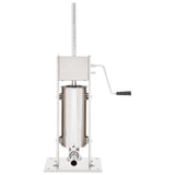 NNEVL Manual Sausage Stuffer Silver 5 L Stainless Steel