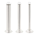 NNEVL Manual Sausage Stuffer Silver 5 L Stainless Steel