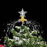 NNEVL Snowing Christmas Tree with Umbrella Base Green 75 cm