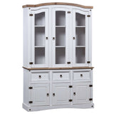 NNEVL Buffet & Hutch Mexican Pine Corona Range White
