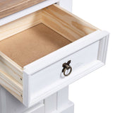 NNEVL Buffet & Hutch Mexican Pine Corona Range White