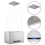 NNEVL Hanging Island Range Hood Touch Sensor LCD 55 cm Stainless Steel