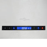 NNEVL Hanging Island Range Hood Touch Sensor LCD 55 cm Stainless Steel