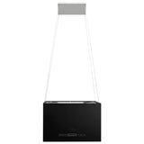 NNEVL Hanging Island Range Hood Touch Sensor LCD 55 cm Powder-coated Steel