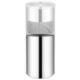 NNEVL Ashtray Dustbin Hotel 30 L Stainless Steel