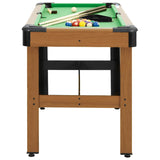 NNEVL 4 Feet Billiard Table 122x61x76 cm Brown