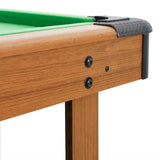 NNEVL 4 Feet Billiard Table 122x61x76 cm Brown