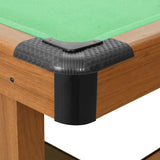 NNEVL 4 Feet Billiard Table 122x61x76 cm Brown